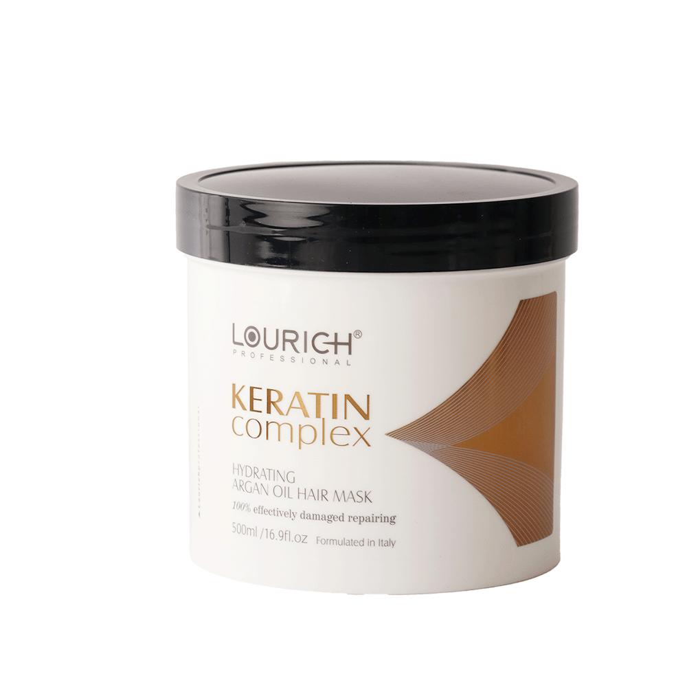 لوريش ماسك معالج بالكيراتين لشعر بزيت الارغان - 500 مل