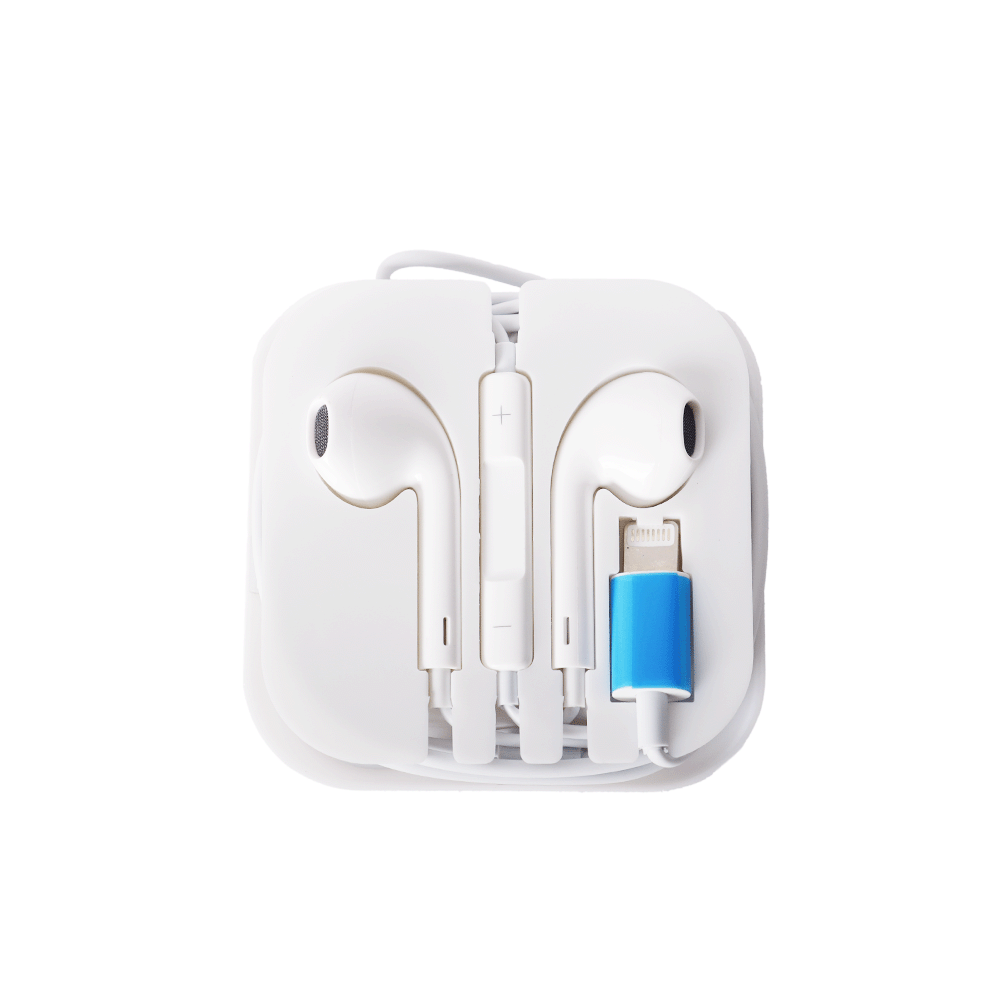 بوب اب سماعه أدن سلكية ايفون - ابيض