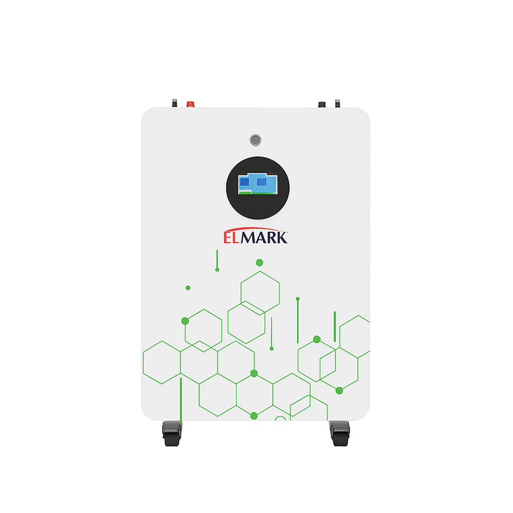 المارك بطارية ليثيوم بقوة 5 كيلوواط وجهد 51.2 فولت - أبيض