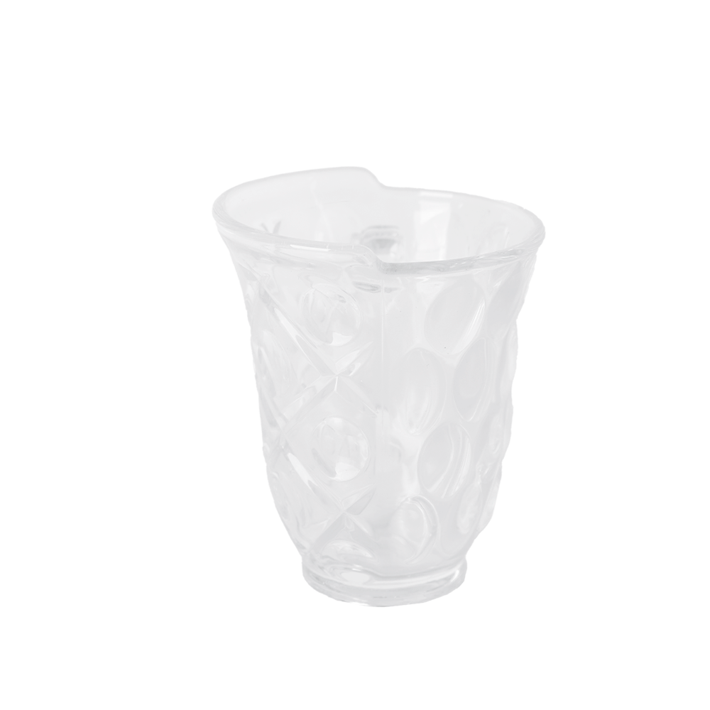 لوف ويش كاسات شاي زجاج أبو يد موديل SH 734 شفاف - 6 قطع