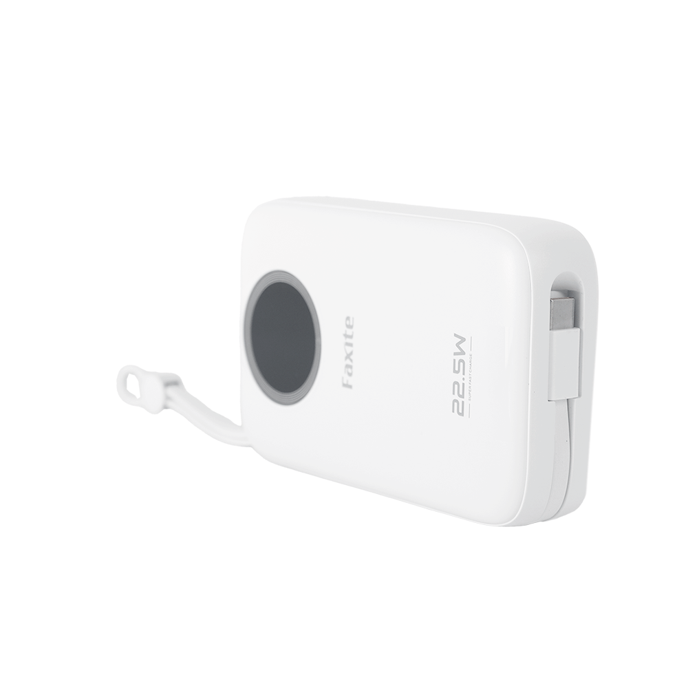 فاكسايت خازن بقوه 22.5 واط وسعة 20000 موديل H20PRO - أسود