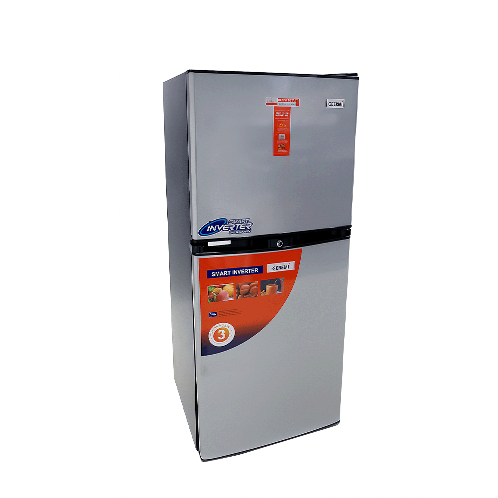 جيرمي ثلاجة انفرتر بابين بسعة 140 لتر وقوة 90 واط فولت 220 -240 - موديل 140