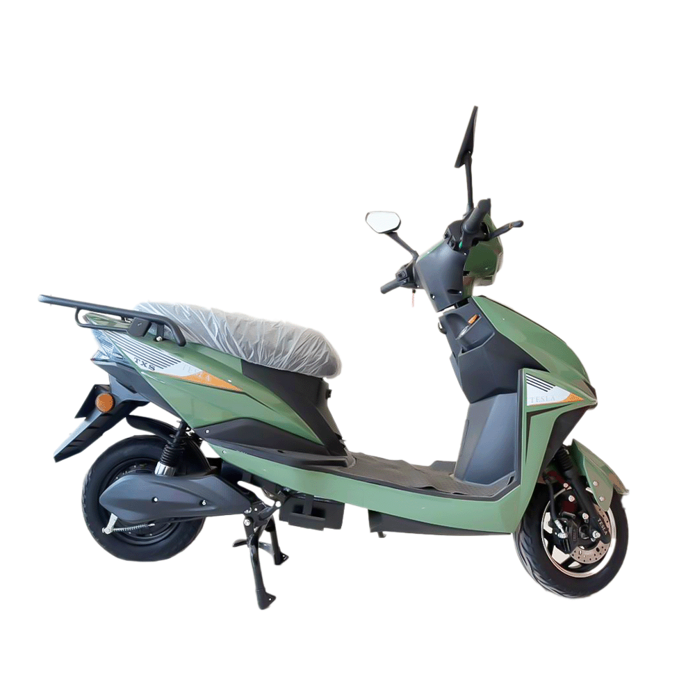 تسلا دراجة كهربائية بقوة 32 واط وجهد 72 فولت - أخضر