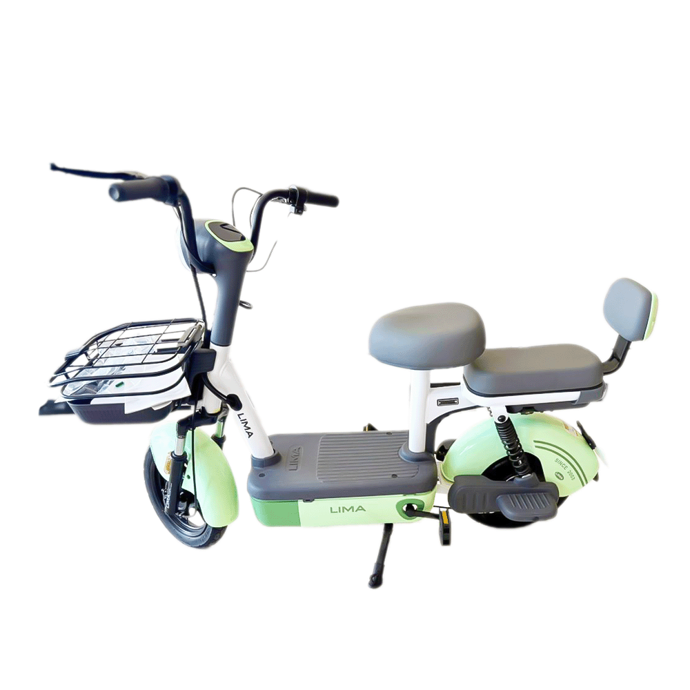 ليما دراجة كهربائية بقوة 12 واط وجهد 48 فولت - أخضر