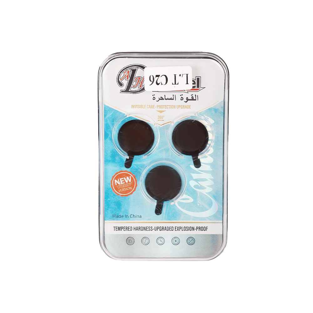 القوة الساحرة لاصق عدسة كاميرا جوال ال تي ام 10 اس - أسود