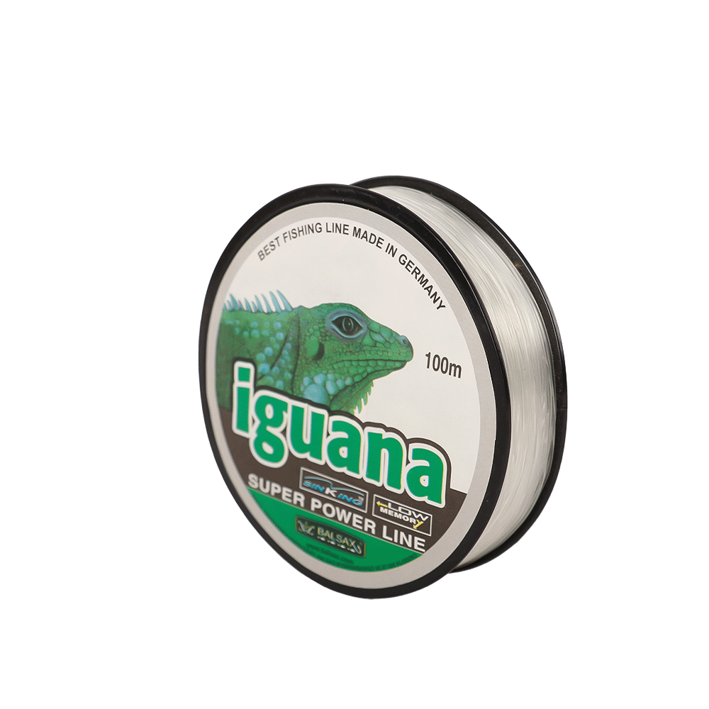 خيط صنارة صيد سمك ايجوانا نايلون 0.60 ملم وطول 100 متر- شفاف