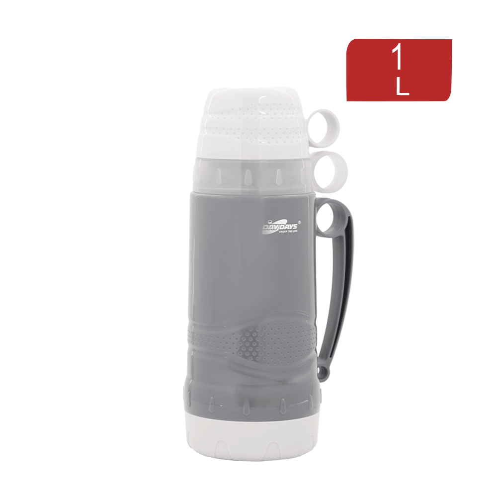 ثلاجة شاي داي دايز بلاستيكية بغطاء كوب سعة 1 لتر - موديل AW-96