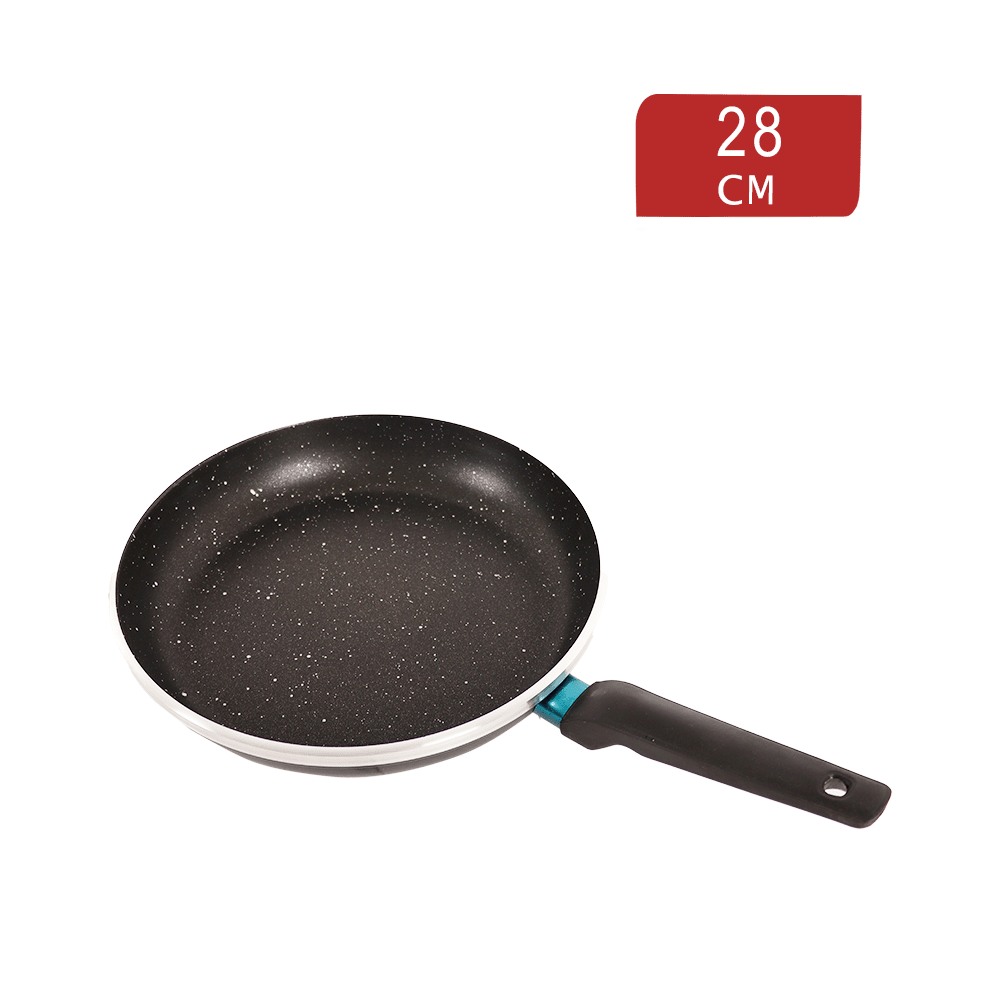 مقالي جرانيت اس كي مقاس 28 سم - أسود