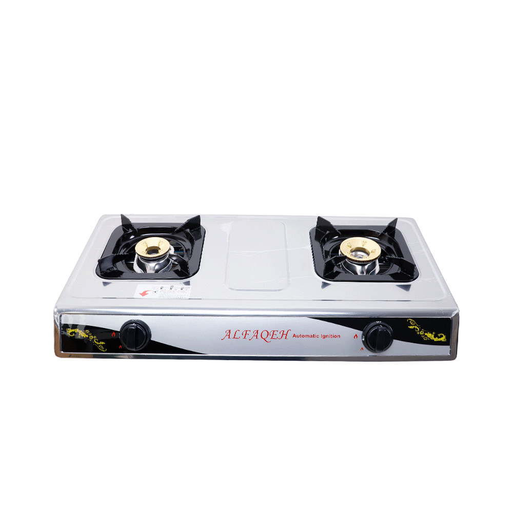 طباخة الفقية اتوماتيك ستيل 2 عيون موديل T-SS2050 - فضي