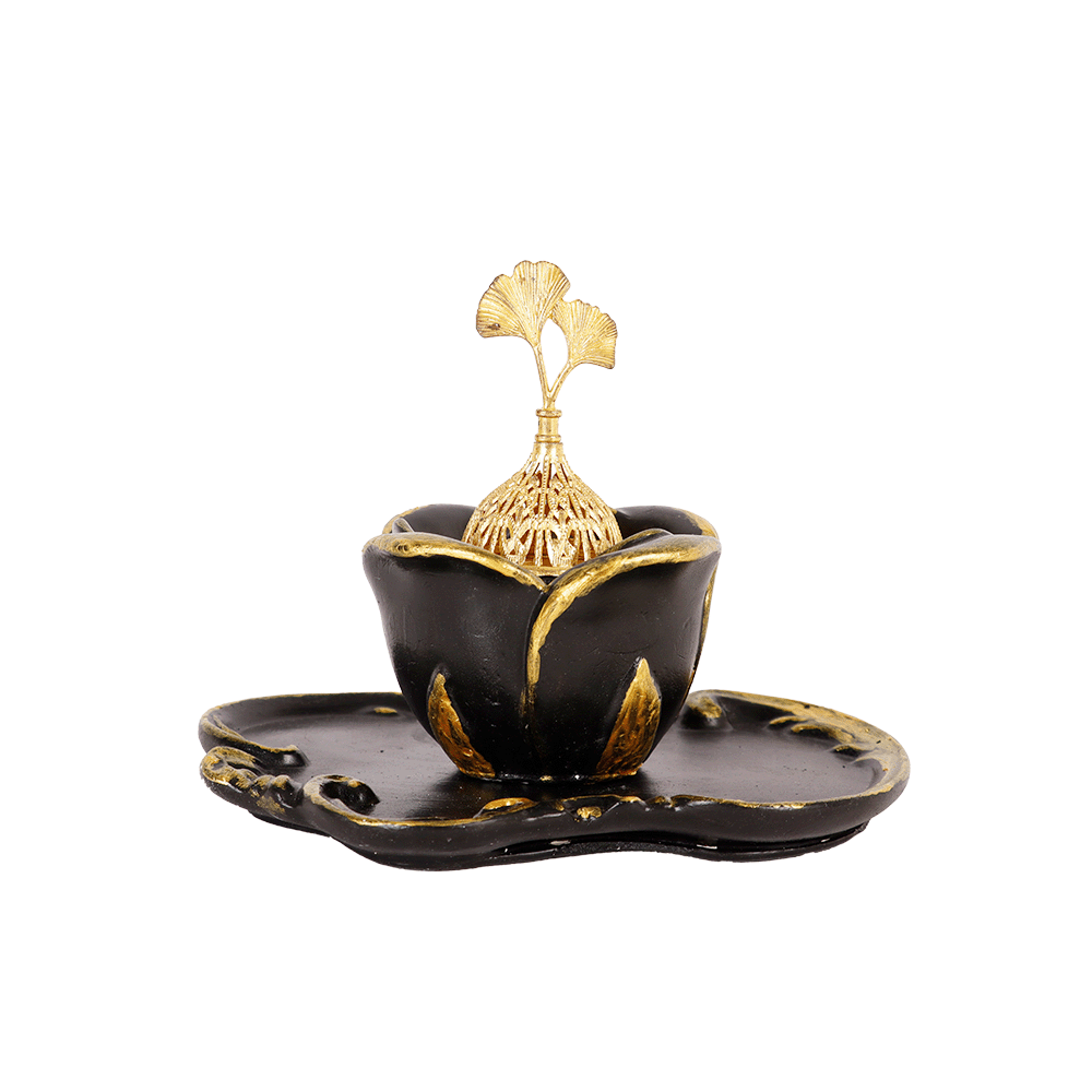 مبخرة ديكور من لمساتي فاخرة بتصميم وردة