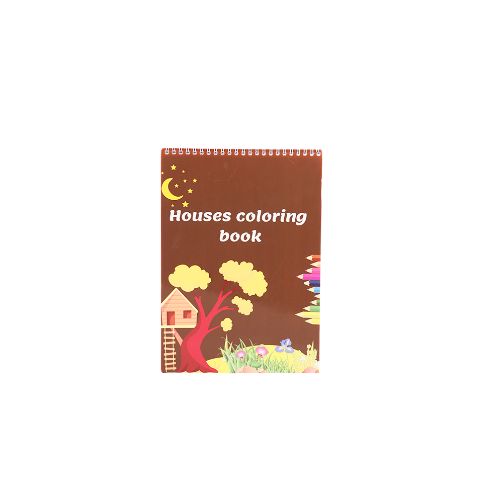 دفتر تلوين دفتر وقلم رسومات ديكور المنزل مقاس A5 30 ورقة