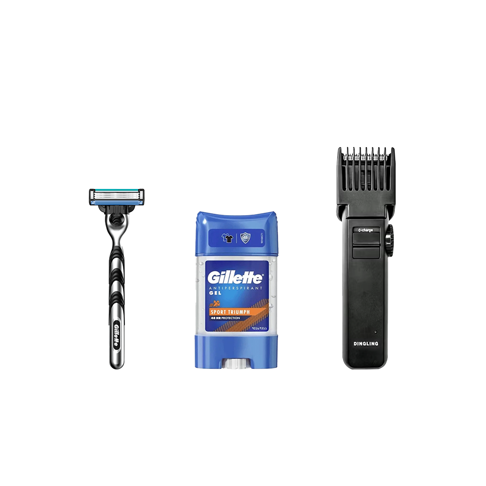 باكج العناية بالرجل 3 في 1