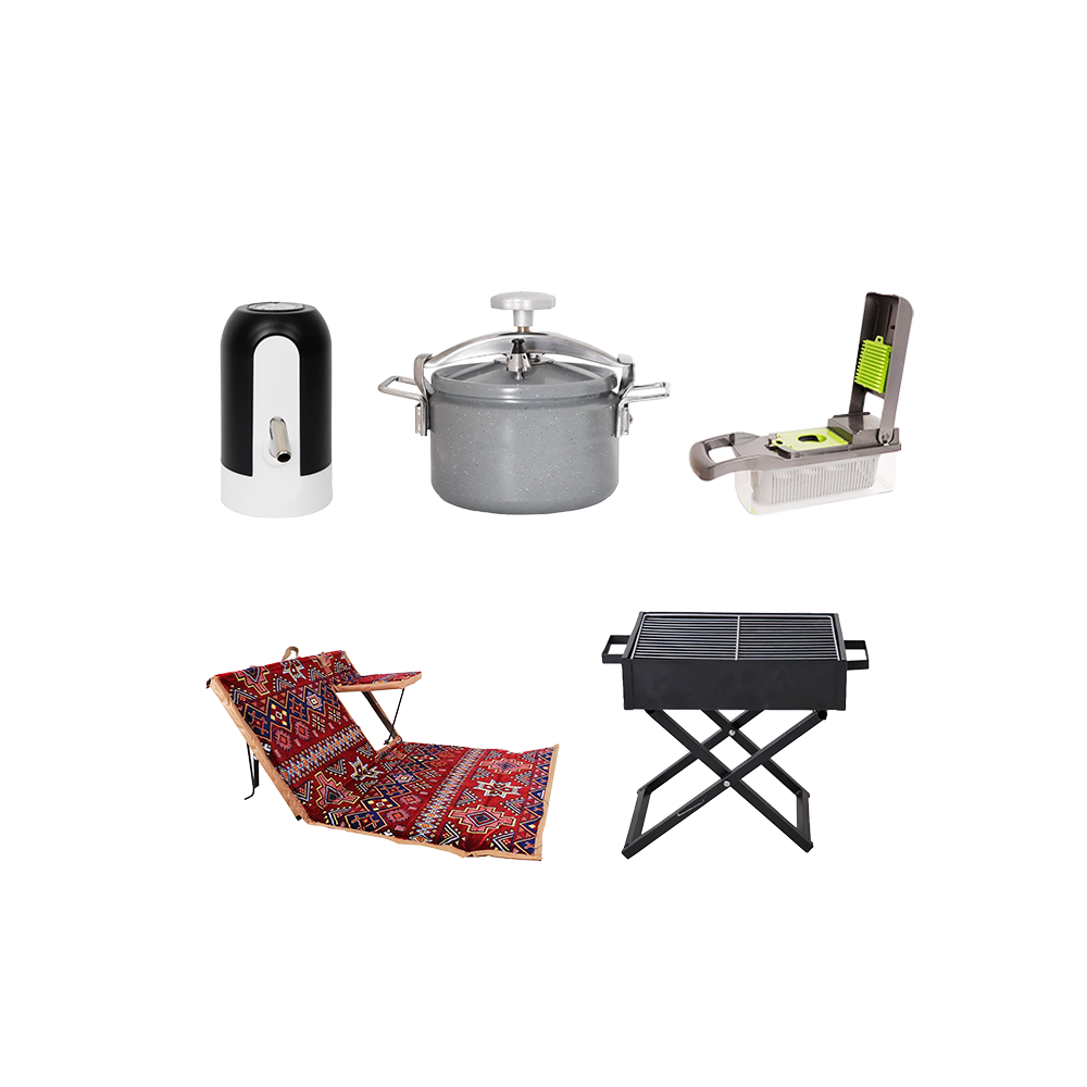 باكج تجهيزات الطبخ والشوي 5×1