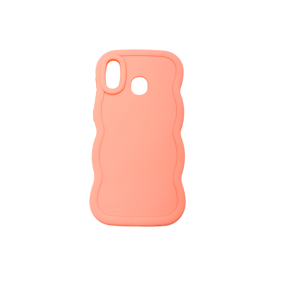 غلاف جوال سامسونج جالاكسي A30/A20سيلكون-pink