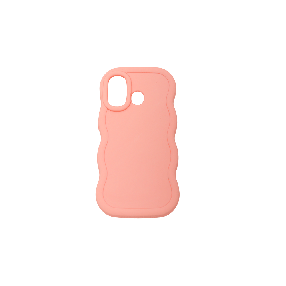 غلاف جوال ايتل  A17سيلكون-pink