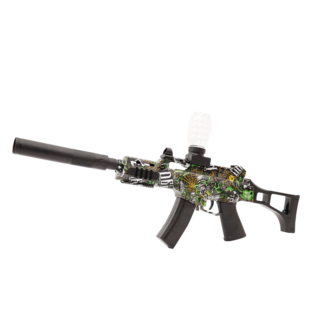 لعبة رشاش رامبو للأطفال من عمر 15 سنة و أكثر مع شاحن USB و ذخيرة مائية