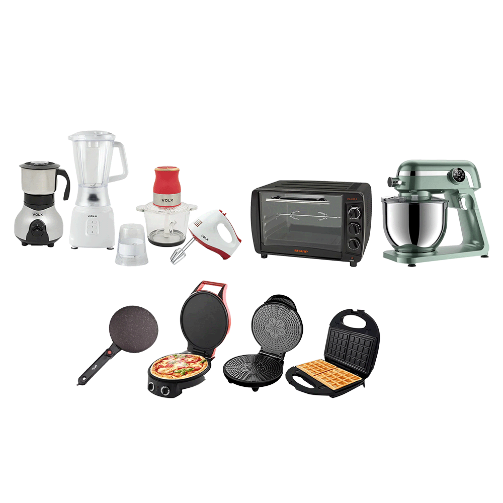 باكج أجهزة إلكترونيات المطبخ والأساسية