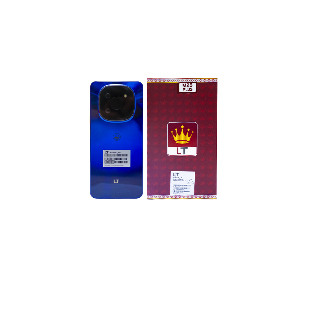 جوال إل تي M25 بلس بسعة تخزين 256 جيجابايت و رام 12 جيجابايت بشريحتين و نظامين - وكالة-blue