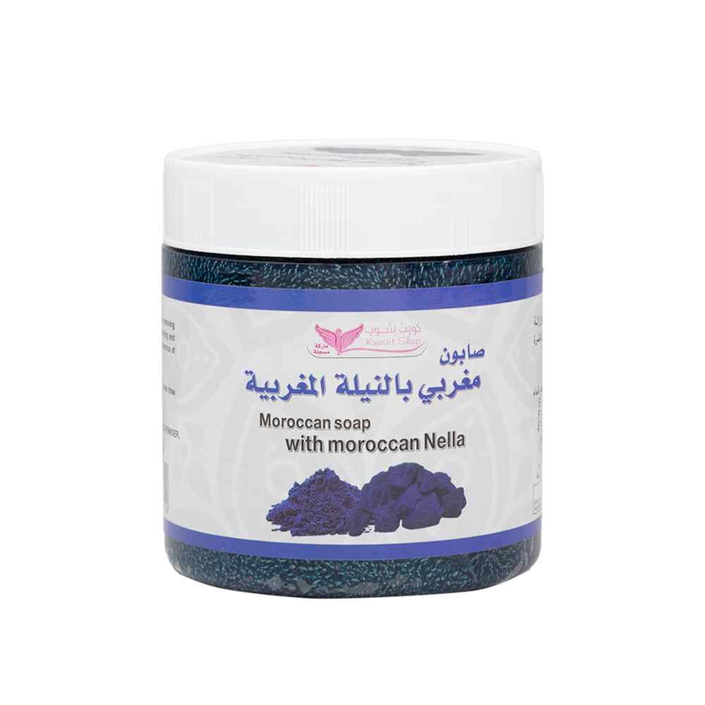 الصابون المغربي بالنيلة المغربية من كويت شوب - 450 جم