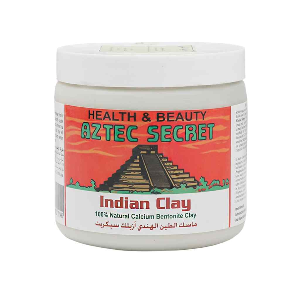 ماسك الطين الهندى آزيتك سيكريت لتنظيف البشرة بعمق - 454 جم
