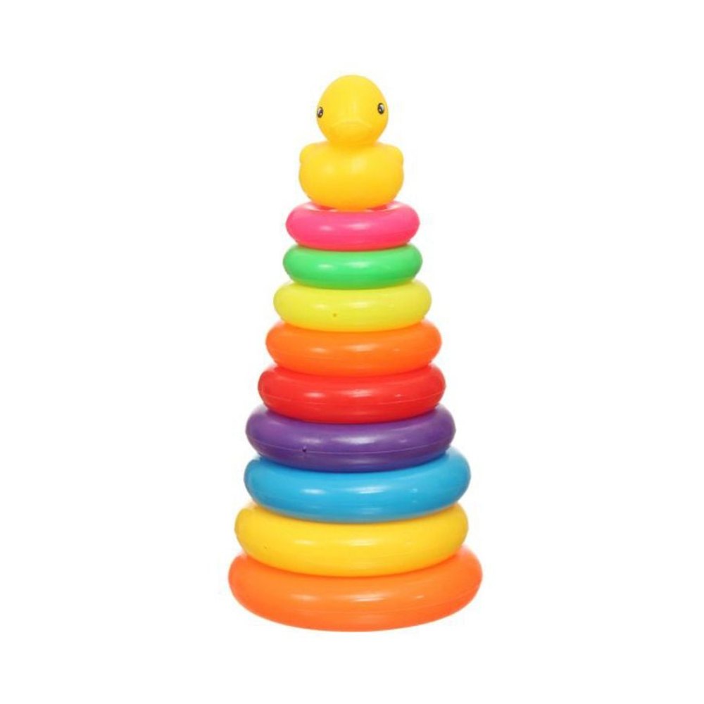 شين ينج طقم حلقات تكديس بلاستيكية - 9 قطع