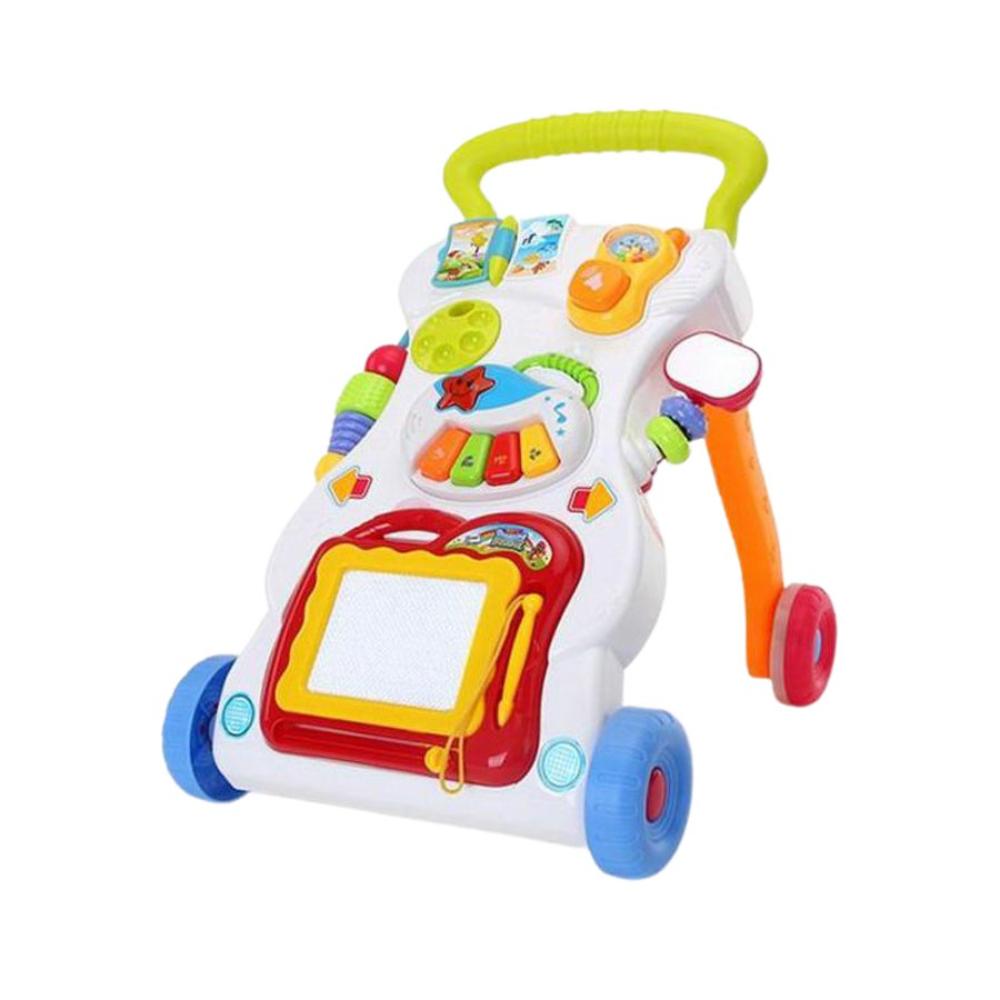 مشاية أطفال بتصميم بيانو وموسيقى