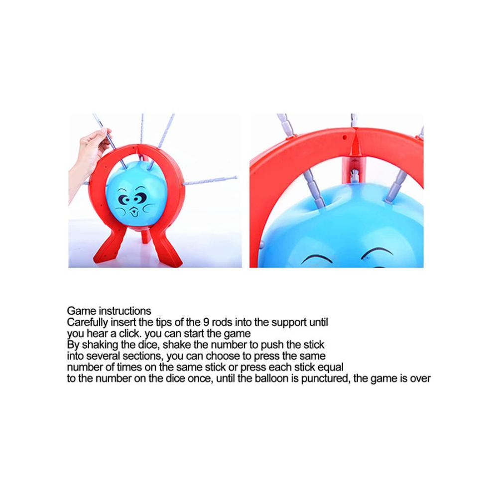  لعبة بووم بالون سربرايز بورد كريزي بارتي - 26.97x26.97x6.1 سم