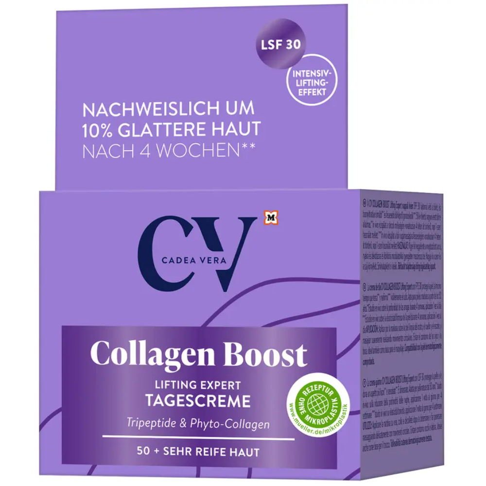 كريم نهاري بالكولاجين من سي في كولاجين بوست يحتوي 30% واقي شمس – الماني 50 مل