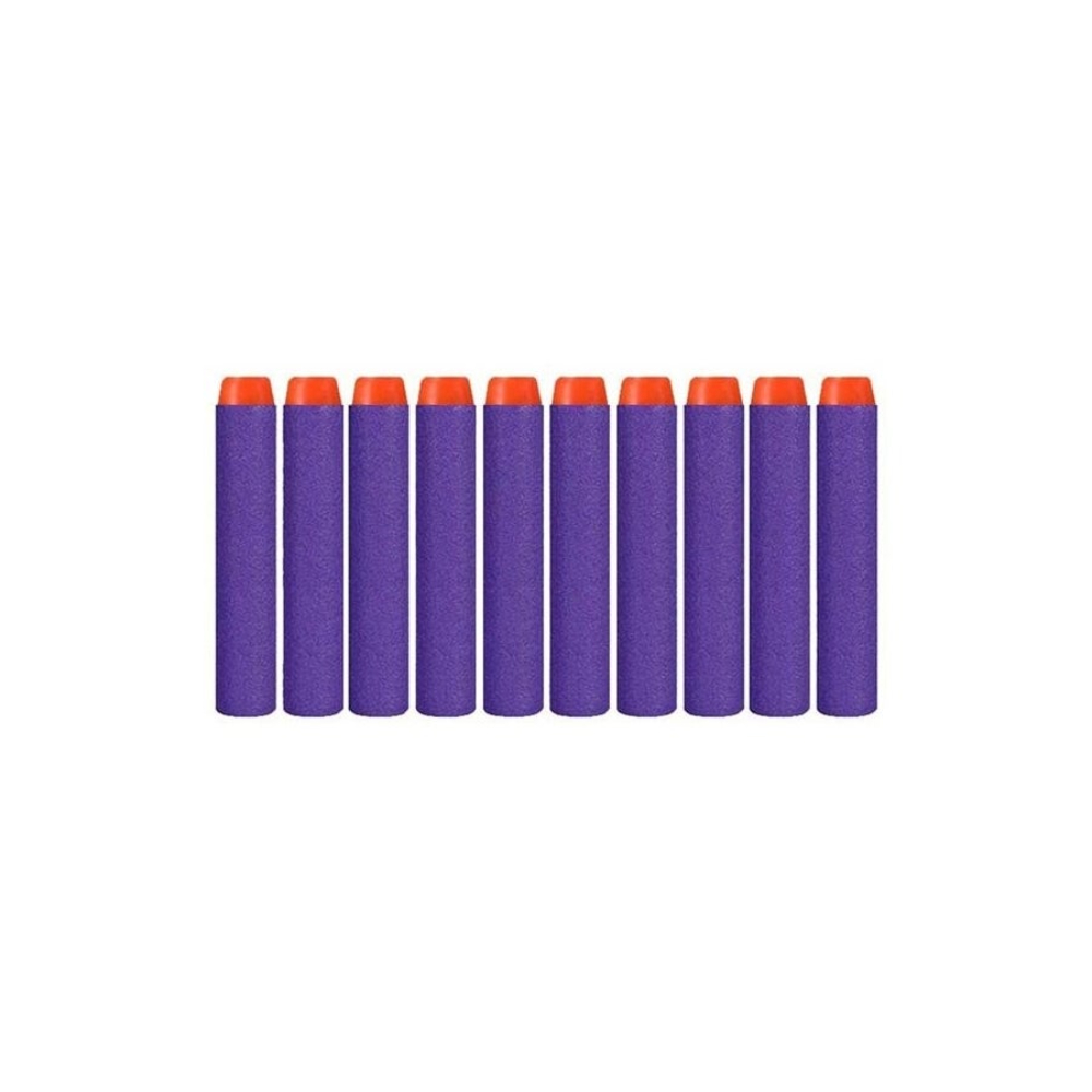  مجموعة طلقات إسفنجية لإعادة التعبئة، 10 قطع 