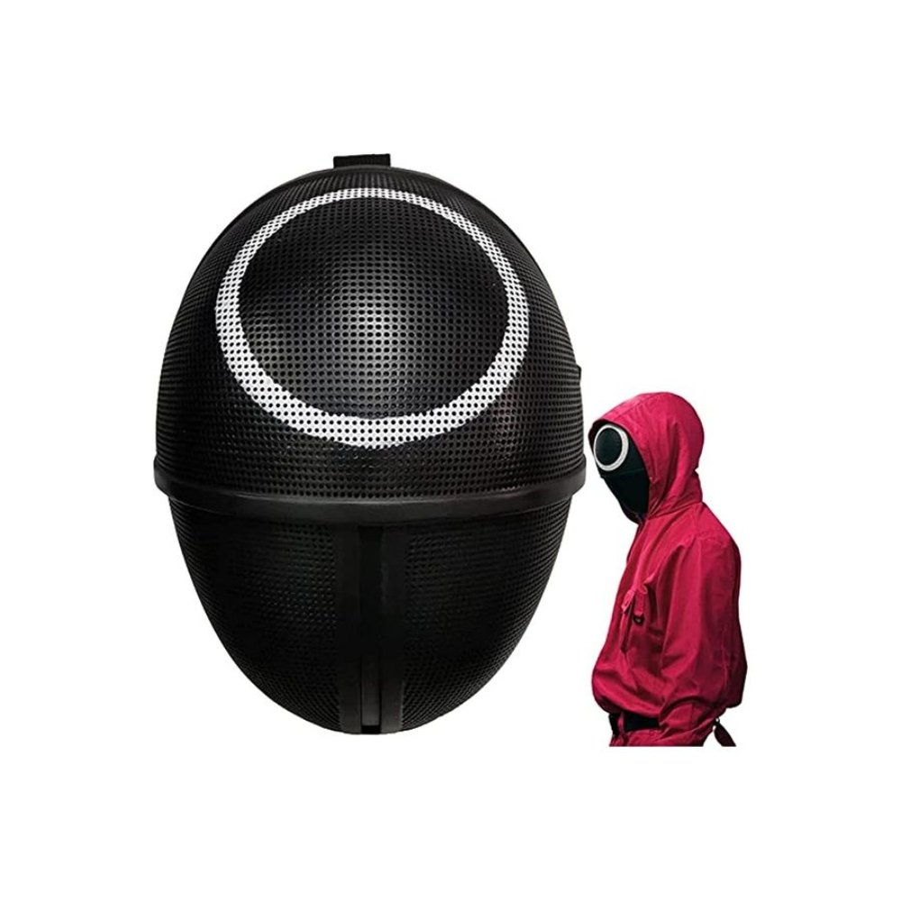 مس تيارا قناع لعبة الحبار - أسود 