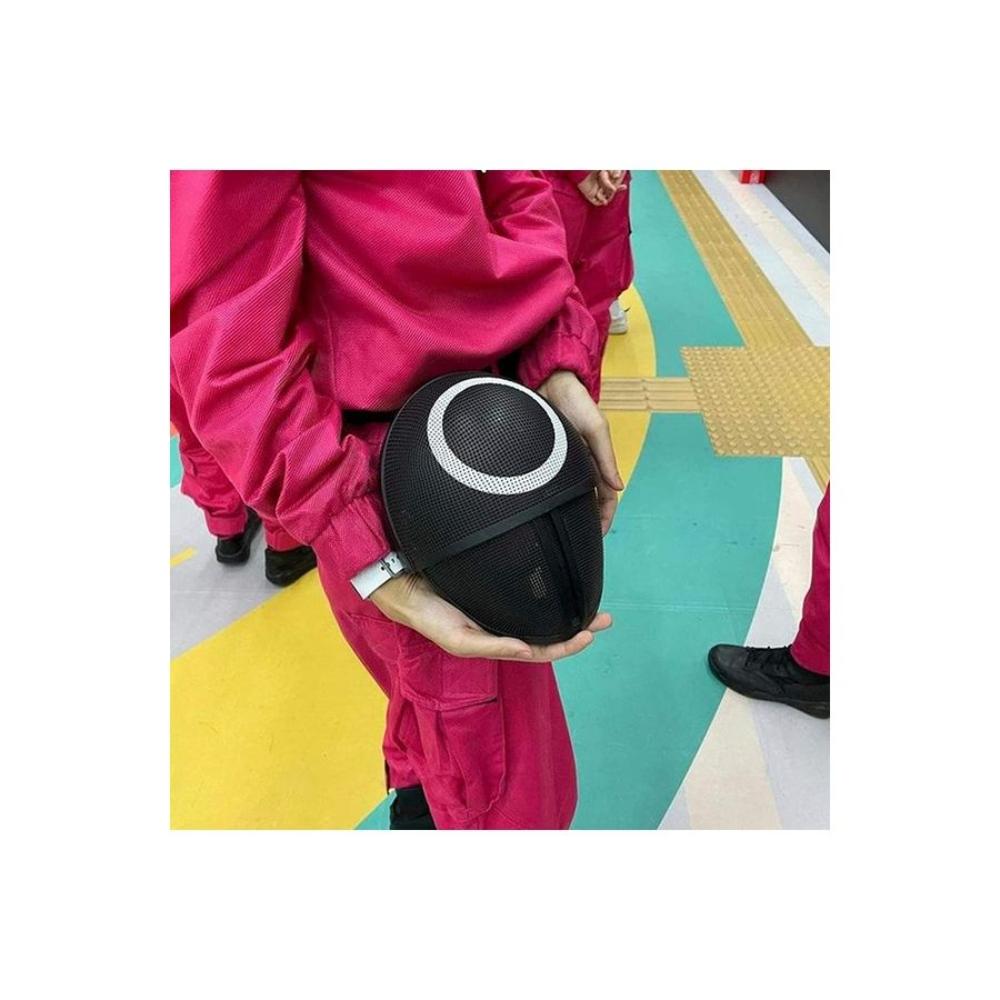 مس تيارا قناع لعبة الحبار - أسود 