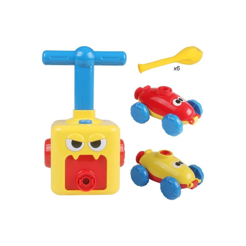  سيارة سباق تعمل بالضغط مع مضخة بالون يدوية