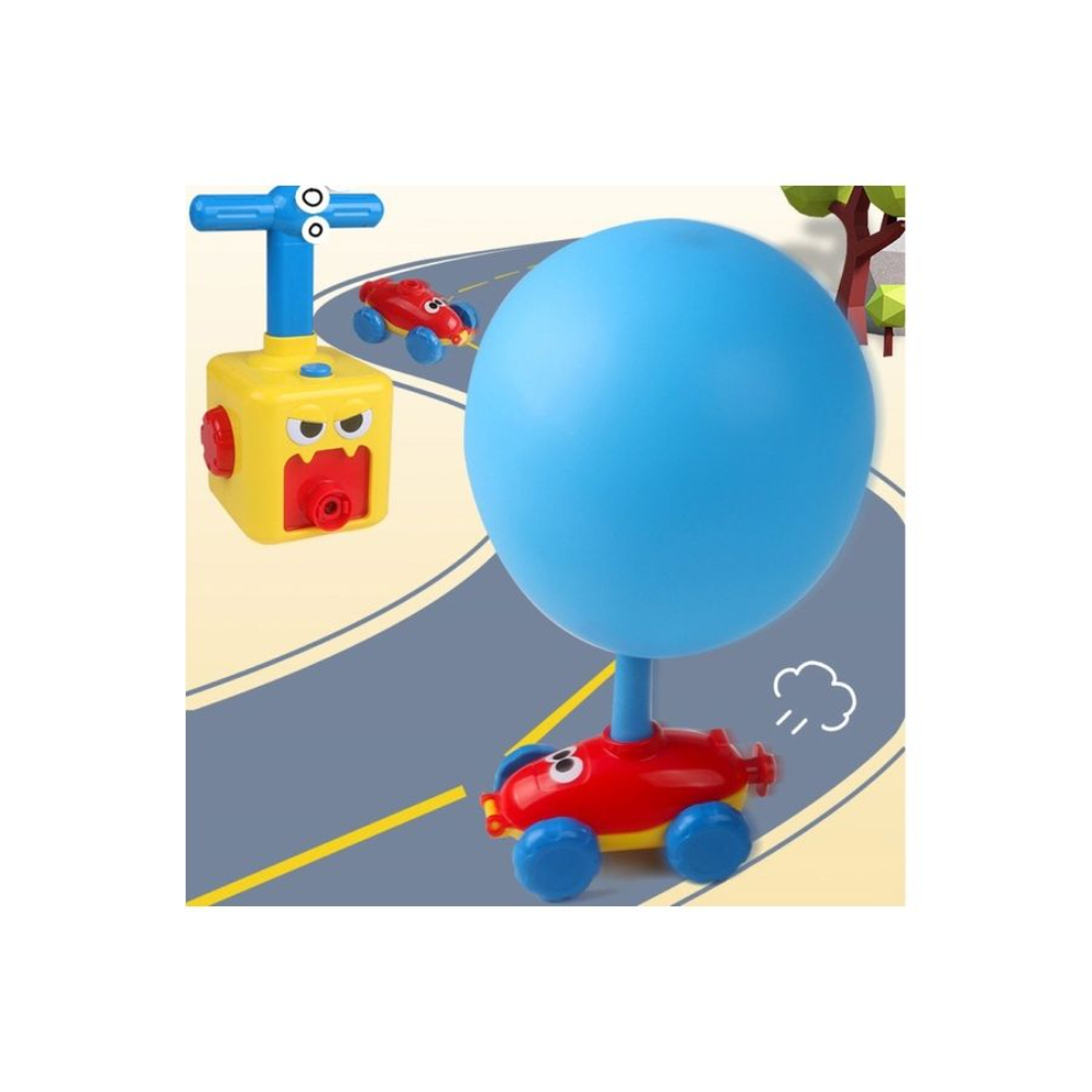  سيارة سباق تعمل بالضغط مع مضخة بالون يدوية