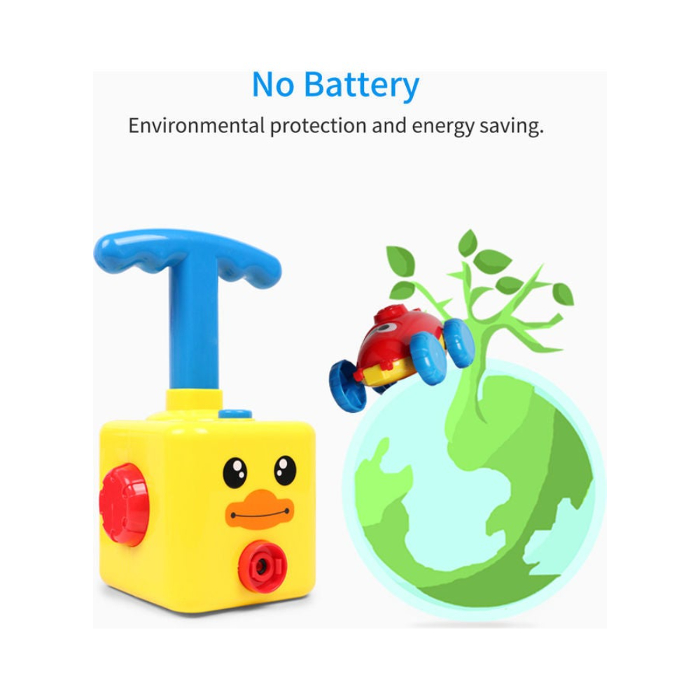  لعبة السيارة والبالون تعمل بالدفع الهوائي - موديل LU-H1110-10