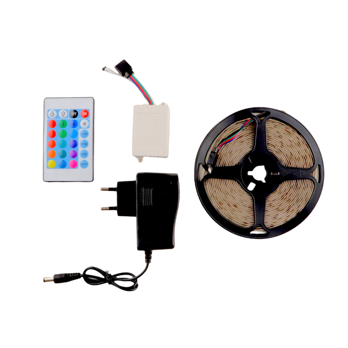 لفة شريط اضاءة كهربائية بطول 4 متر