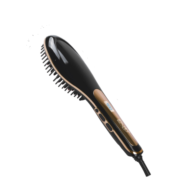 فرشاة تمليس الشعر الكهربائية موديل EN-4108 - ذهبي