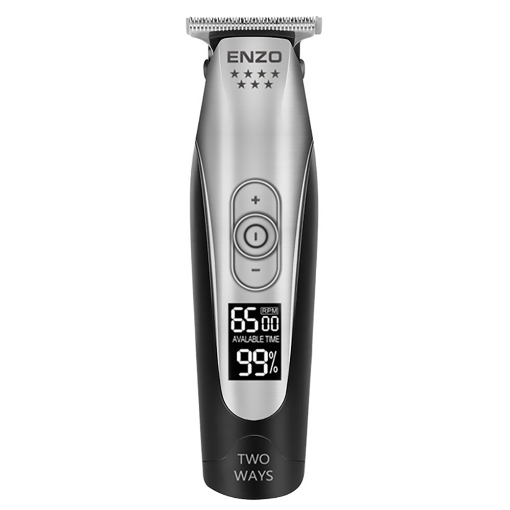 إنزو ماكينة حلاقة الشعر الإحترافية موديل EN-5017 للرجال - أسود