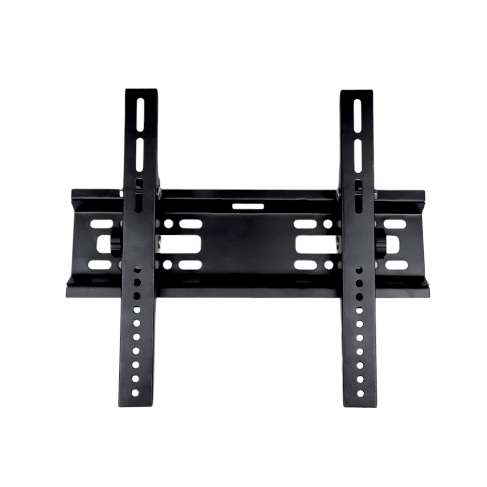 حامل جدار مثبت لل تلفزيون المسطحة قدرة التحمل 40 كجم - أسود