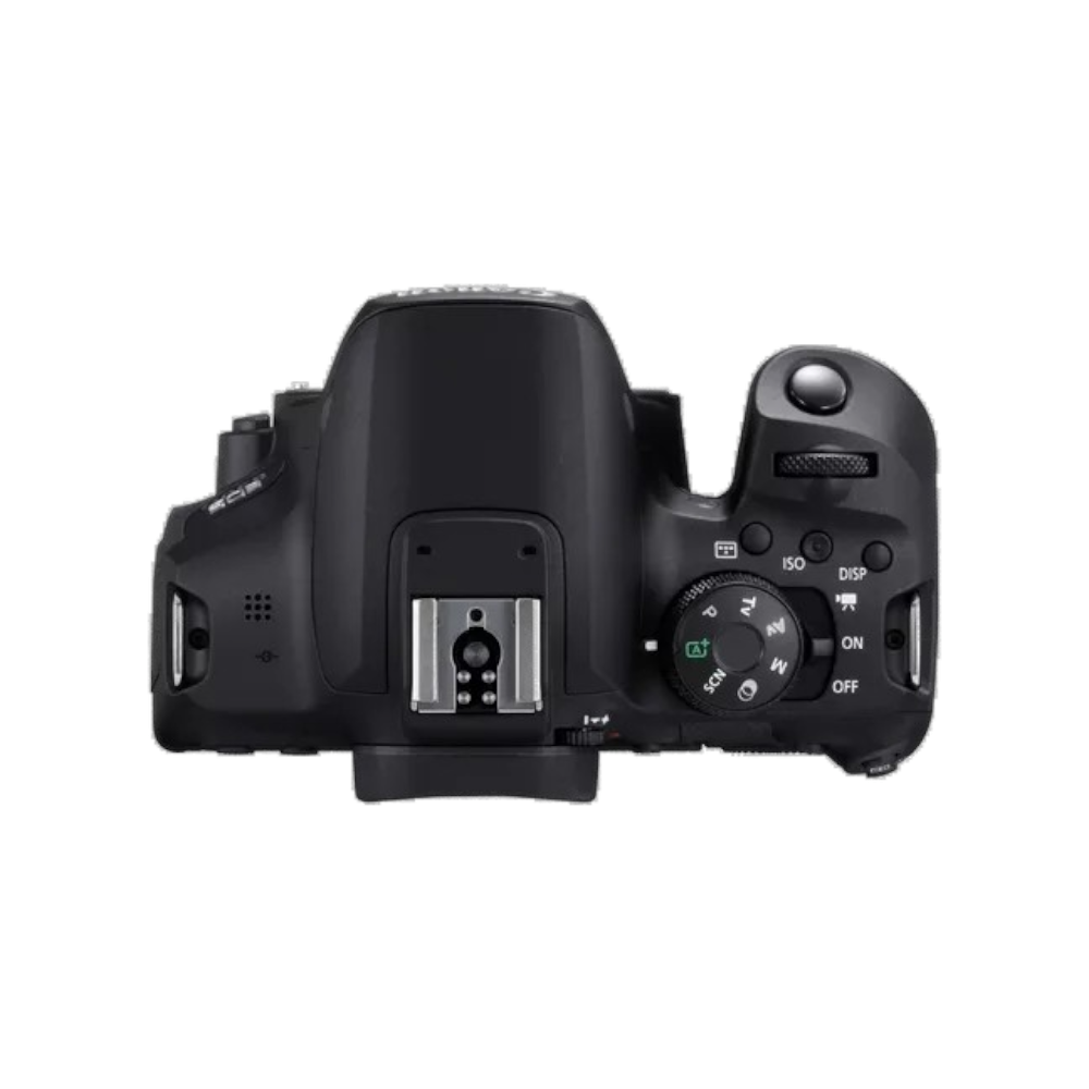 كانون كاميرا رقمية 4K بعدسة 18-55 ملم موديل EOS 850D STM KIT - أسود