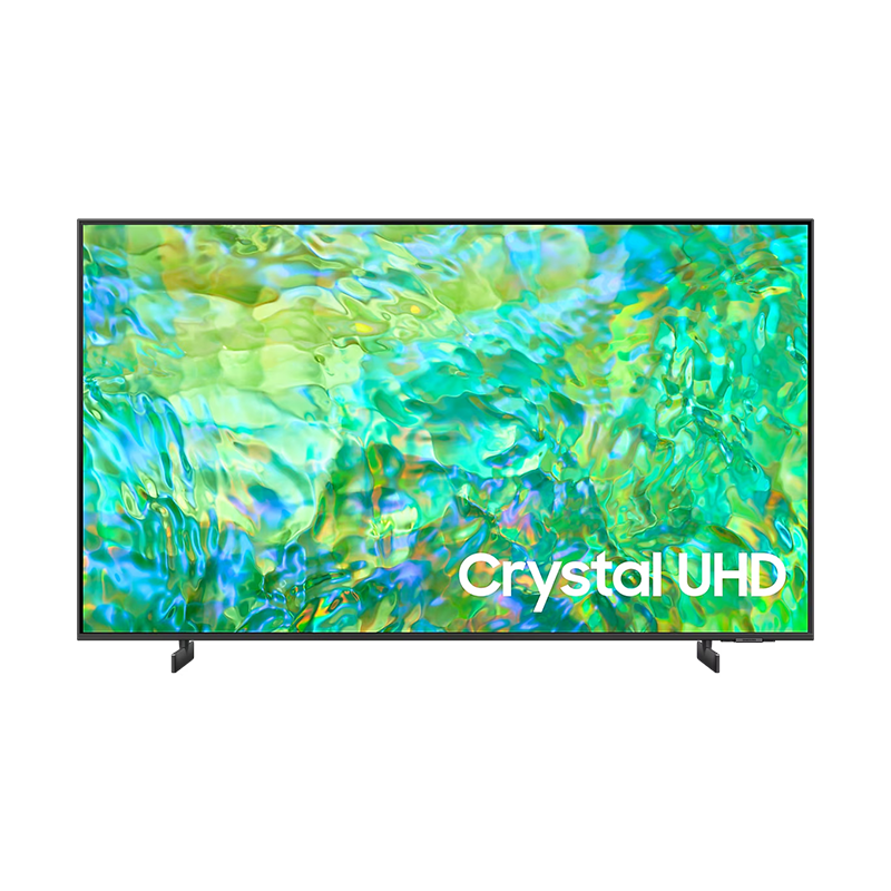 سامسونج تلفزيون سمارت بدقةCrystal UHD 4K بوصة 55 قوة 165 وات موديل CU8000 - أسود