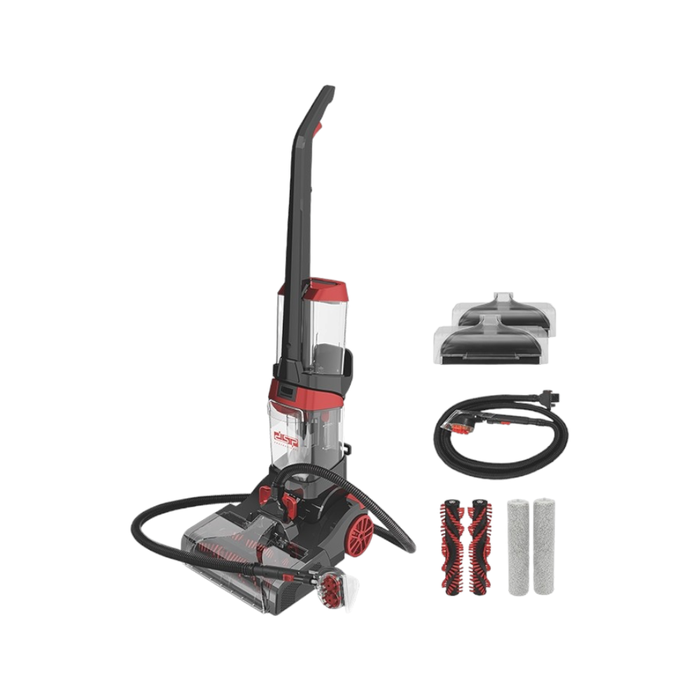 دي إس بي مكنسة تظيف السجاد موديل KD2042 قوة 800 وات - أحمر