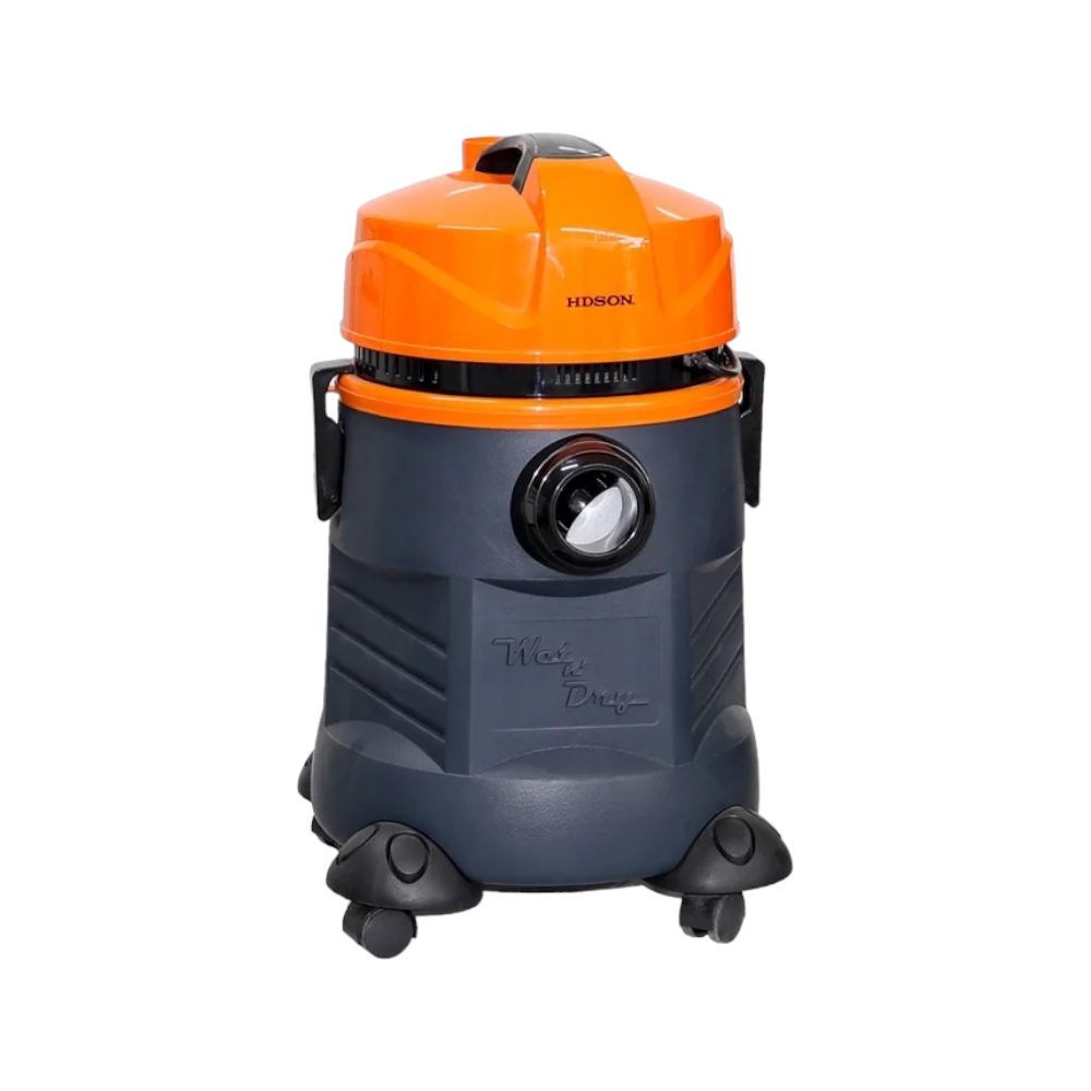 هدسون مكنسة كهربائية رطبة / جافة بقوة 1800 وات وسعة 23 لتر موديلHVC-3666 - أسود