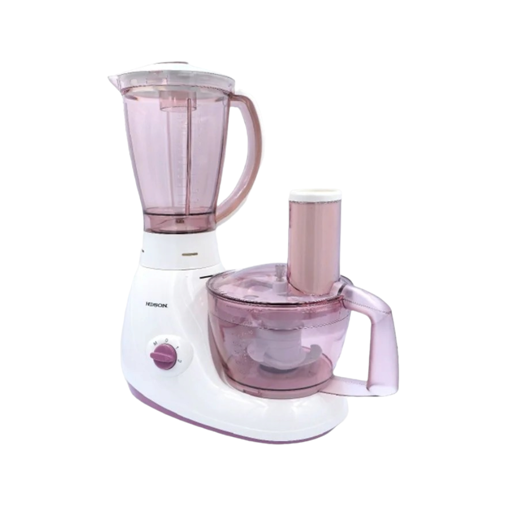 هدسون محضرة طعام 3*1 بقوة 600 وات موديلHFP-800 - أبيض