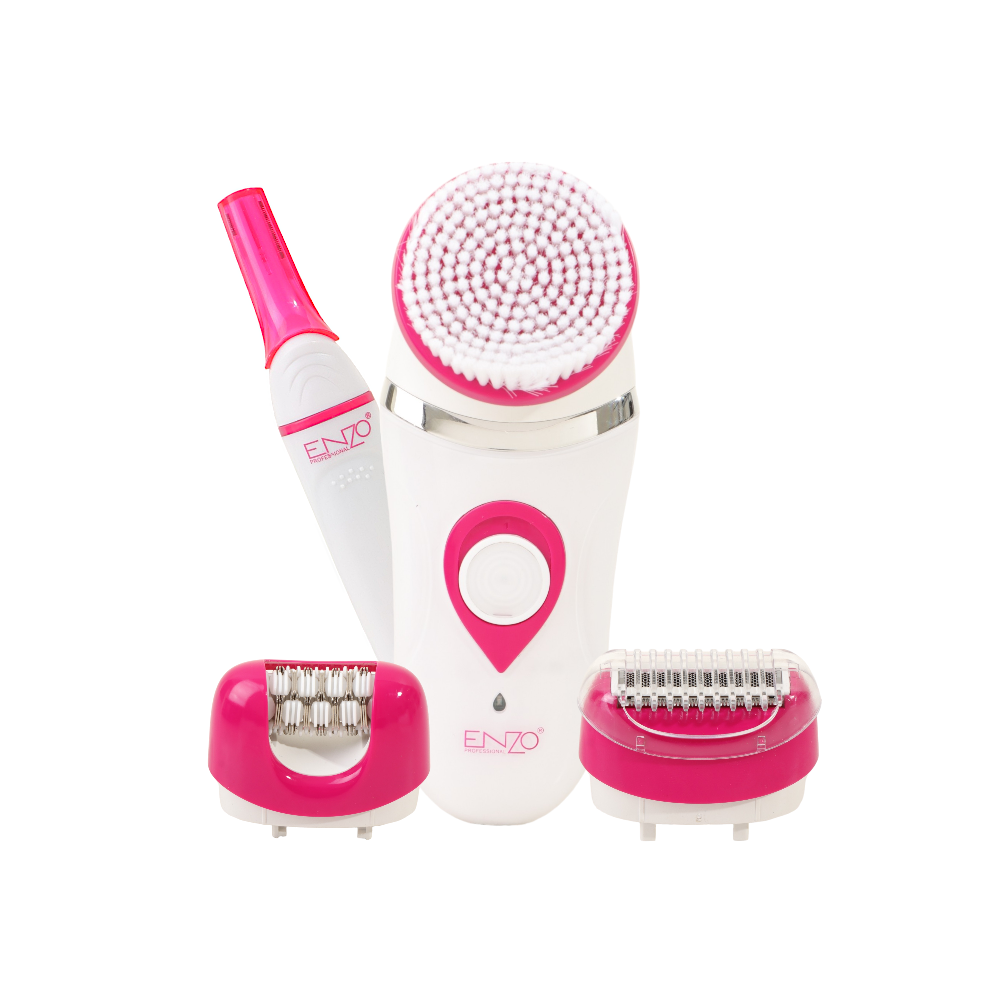 إنزو مكينة حلاقة نسائية 6 في 1 بقدرة 7 وات موديل EN-3160 - أبيض
