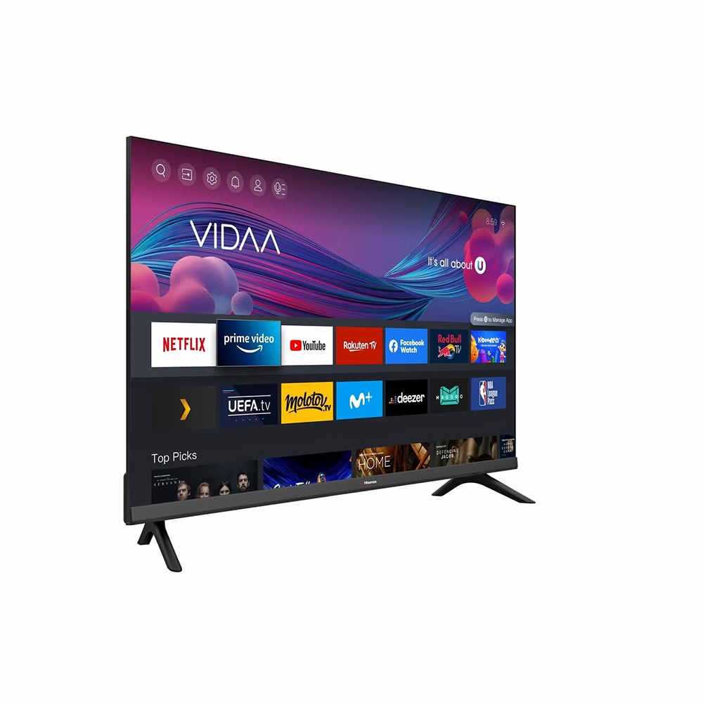 هايسنس تلفزيون سمارت 32 بوصة قوة 50 وات موديل 32A4K - أسود 
