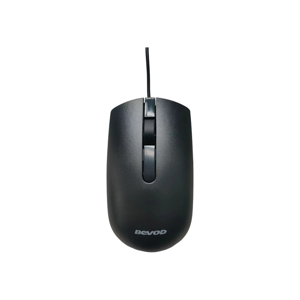 بيفود ماوس مكتبي سلكي موديل BVM-322BU - أسود