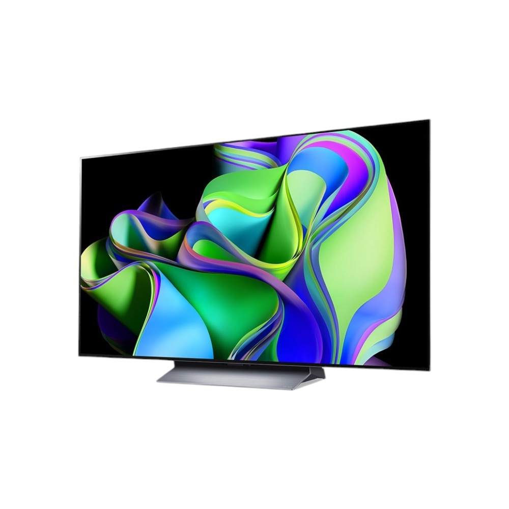 إل جي تلفزيون ذكي مقاس 77 بوصة دقة 4K قوة 632 وات موديل OLED77C36LA - أسود