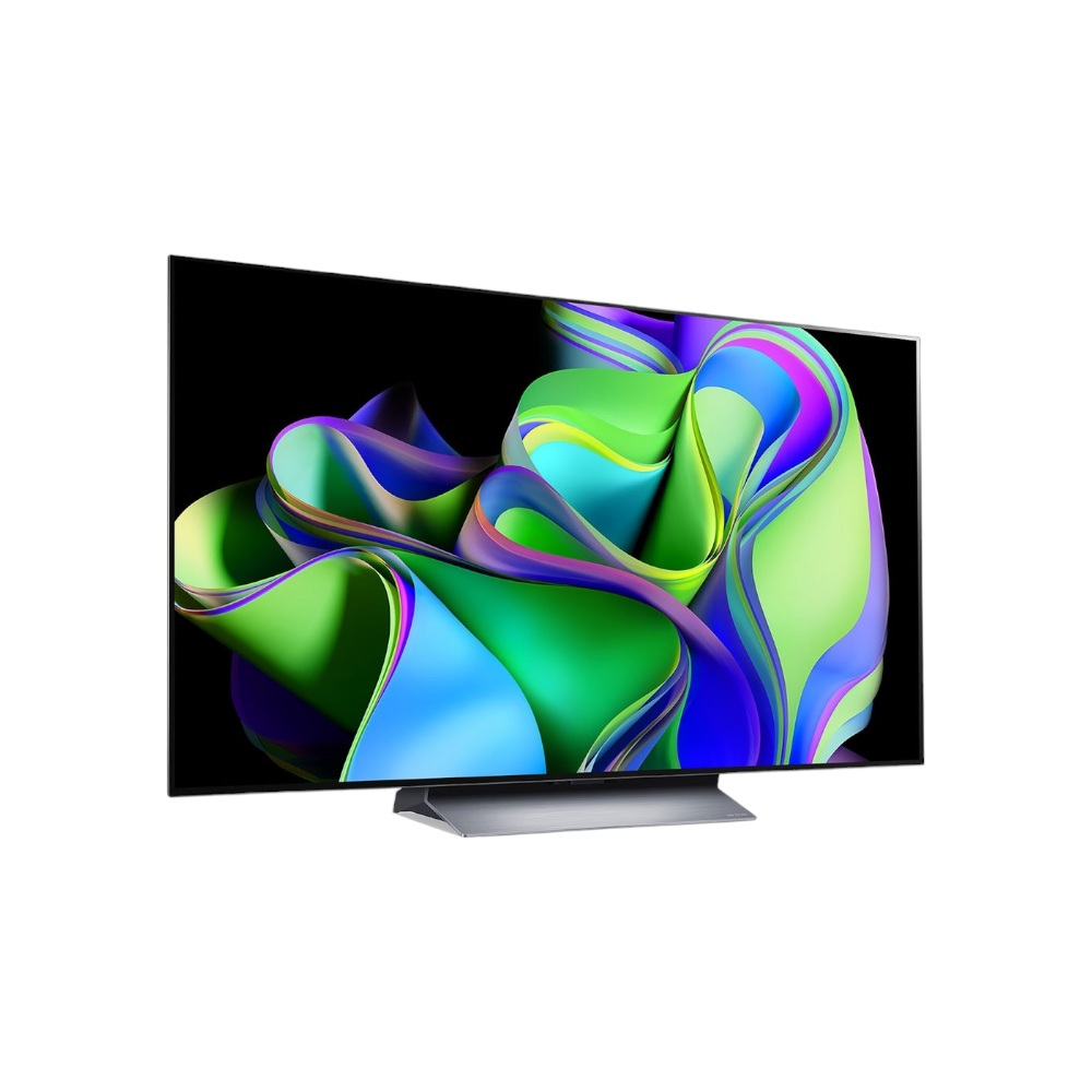 إل جي تلفزيون ذكي مقاس 77 بوصة دقة 4K قوة 632 وات موديل OLED77C36LA - أسود