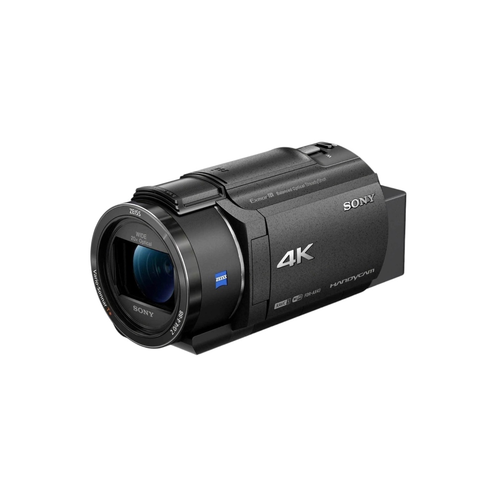 سوني كاميرا فيديو هانديكام بدقة 4K موديل FDR-AX43 - أسود