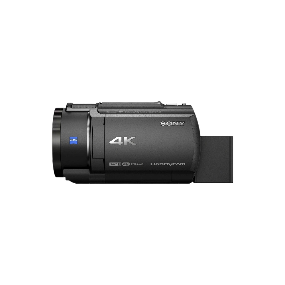 سوني كاميرا فيديو هانديكام بدقة 4K موديل FDR-AX43 - أسود